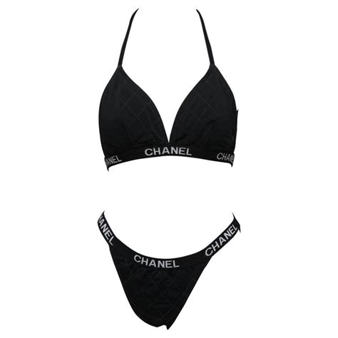 chanel bikini top|chanel swimwear official site.